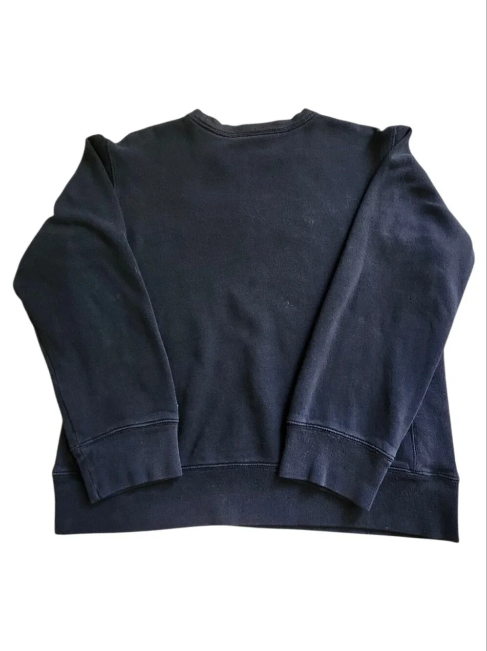 Polo Jeans Co Ralph Lauren Vintage Black Crewneck Sweatshirt Spell Out Sz. M